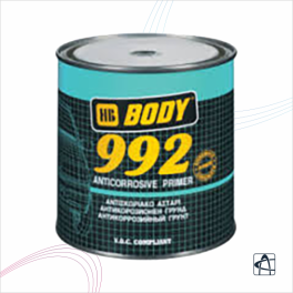 Грунт антикорозійний 992 сірий BODY 1,0л фото