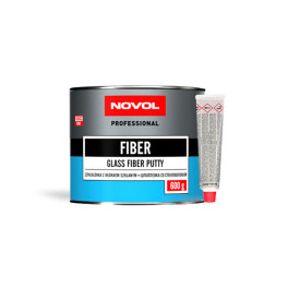 Шпатлівка з скловолокном Fiber Novol 0,6кг фото