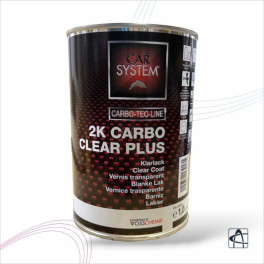 Лак акриловий 2К Carbo Clear Plus 1,0л фото