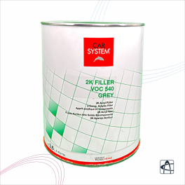 Грунт акриловий 2K VOC Filler 540 сірий 3,6л фото