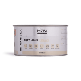 Шпатлівка легка Soft Light Putty HRV 1000мл фото