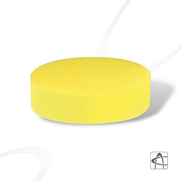 Круг полірувальний жовтий Car Mop Yellow 75*20mm фото